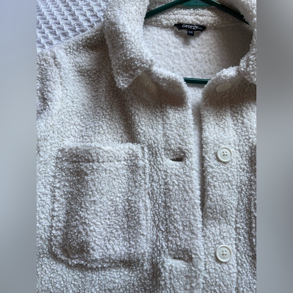 SOLD Sherpa teddy Jacket - Picture 4 of 5